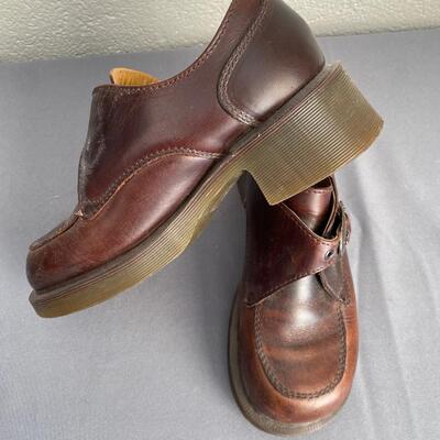 Vintage Dr. Doc Martens Buckle Loafers