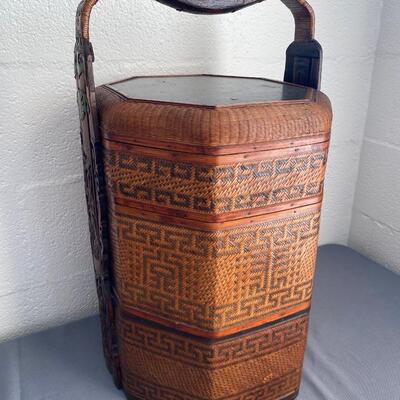 Vintage Chinese Wedding Or Food Basket