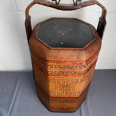 Vintage Chinese Wedding Or Food Basket