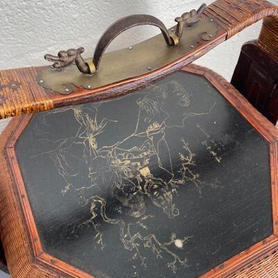 Vintage Chinese Wedding Or Food Basket