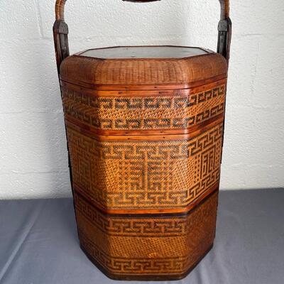 Vintage Chinese Wedding Or Food Basket