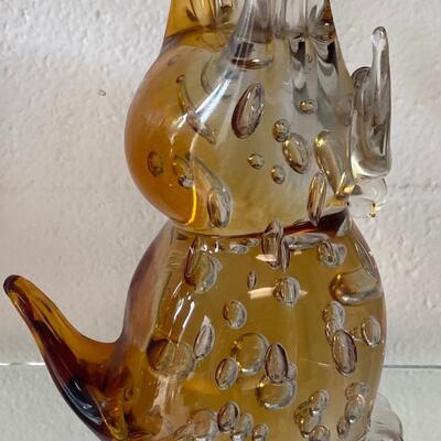Enrico Camozzo Glass Owl Murano