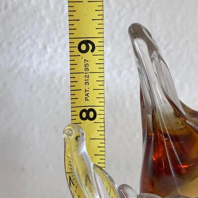 Enrico Camozzo Glass Owl Murano