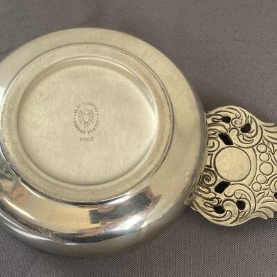 Olde Newport Gorham Pewter Handled Bowl Porriger