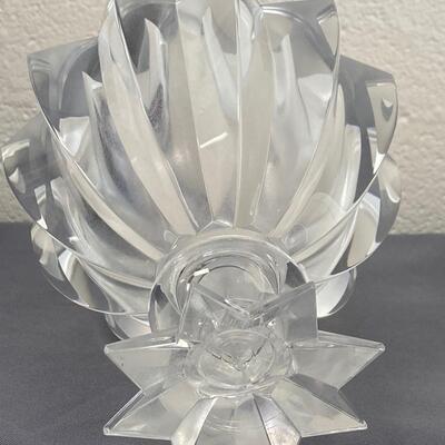 Vintage Lucite Faceted Judith Kruger Bowl