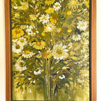Lot 19 Framed Painting by B.M. Spicer 1969