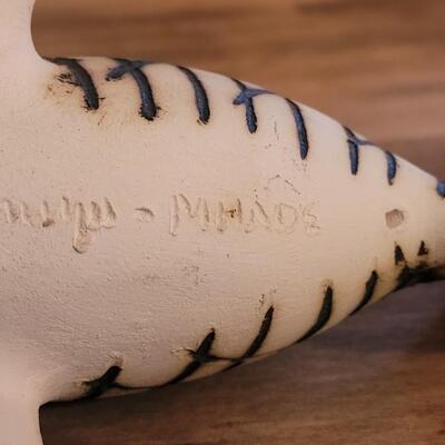 Lot 14: Vintage Signed Ceramic Fish