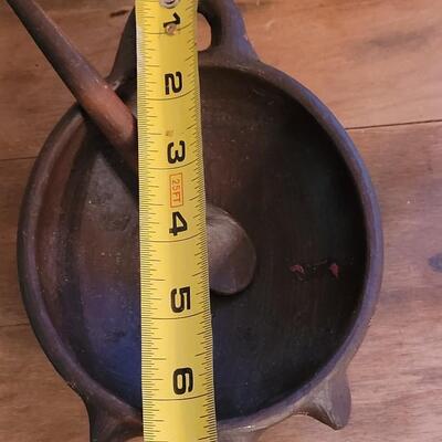 Lot 30: Ceramic Big Bowl & Spoon