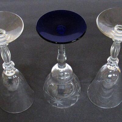 2 Vintage Cambridge Glass Caprice 5 3/4