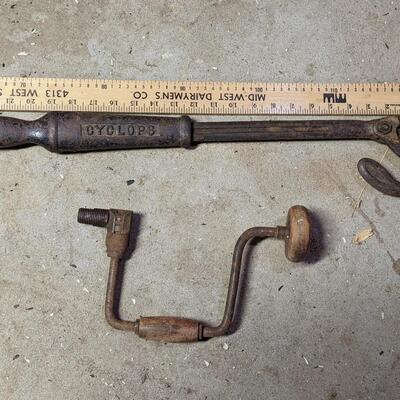Antique Cyclops Nail Puller and Hand Screw