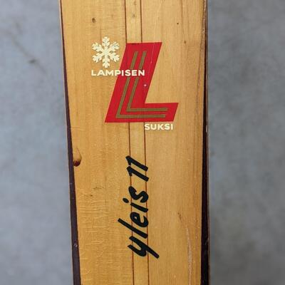 Lampisen Suksi Yleis 11 vintage Skiis-Exc Condition
