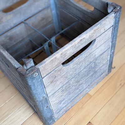 Vintage Bowman Dairy Farm Serious Milk Crate