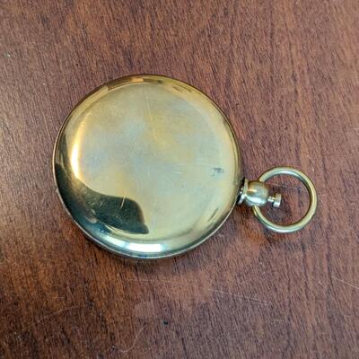 Vintage Brass Stanley London Pocket Compass