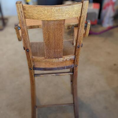 Antique Children's High Chair