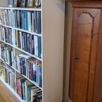 Solid Wood Book Case, Outlet at bottom