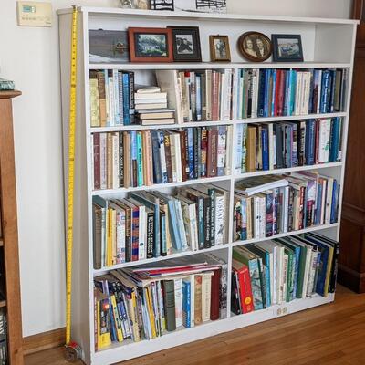 Solid Wood Book Case, Outlet at bottom