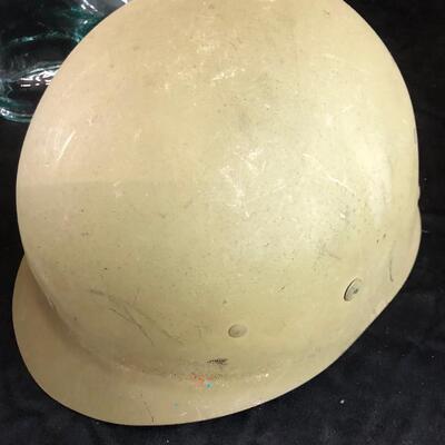 Vietnam Era M1 Steel Helmet w/ Liner and Chinstrap