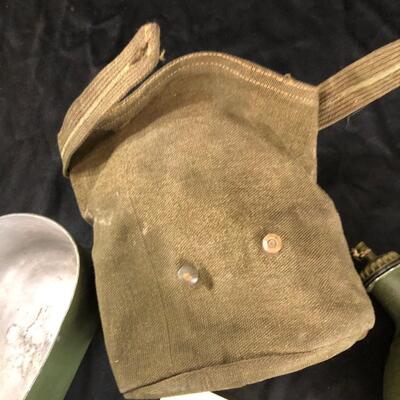 WWII Japanese M34 Canteen and Case