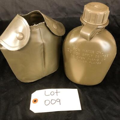 Dutch Army Canteen Cover with US Type Canteen