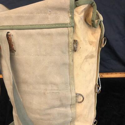 Vintage Military Haversack Backpack 