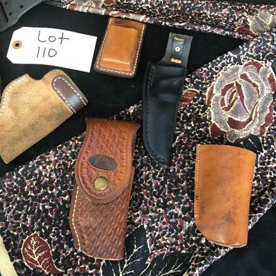 Mixed Lot of Holsters and Sheaths 