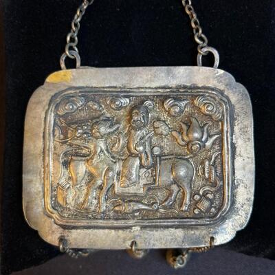 Protective House Medallion in Cultural Silver