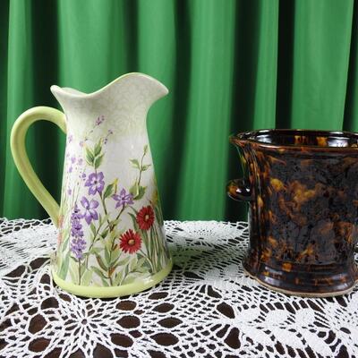 Pitcher & bucket