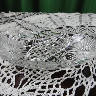 Ceska Crystal vase