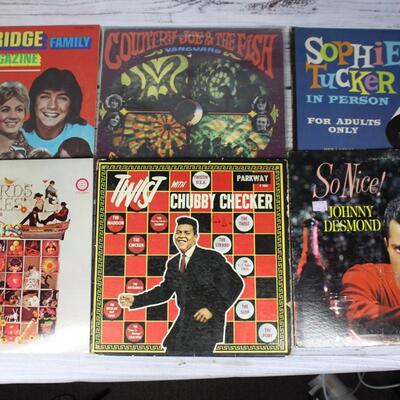 Vintage Lot of Records Original First Press of the Rolling Stones Sticky Fingers, The Monkees, Carly Simon, The Partridge Family & More