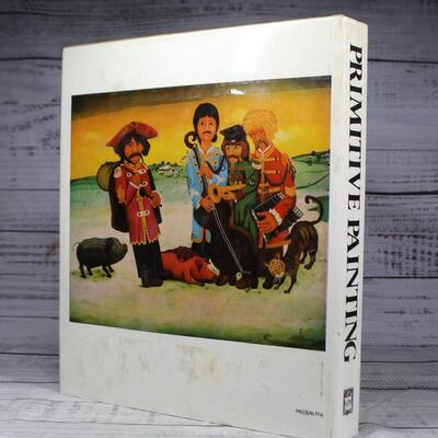 Retro The Alpine Fine Arts Collection Primitive Painting Large Coffee Table Art Book