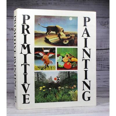 Retro The Alpine Fine Arts Collection Primitive Painting Large Coffee Table Art Book