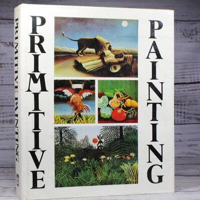Retro The Alpine Fine Arts Collection Primitive Painting Large Coffee Table Art Book