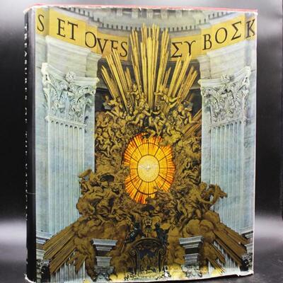 Vintage Coffee Table Religious Artifact Book Treasures of the Vatican