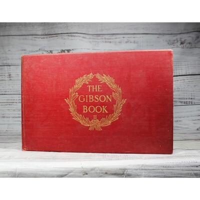 Antique 1907 The Gibson Book II Art Print Collection by Charles Dana Gibson