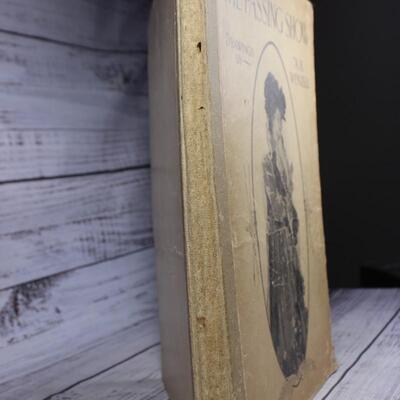 Antique Art Nouveau Hardback Book The Passing Show Drawings by A.B. Wenzell