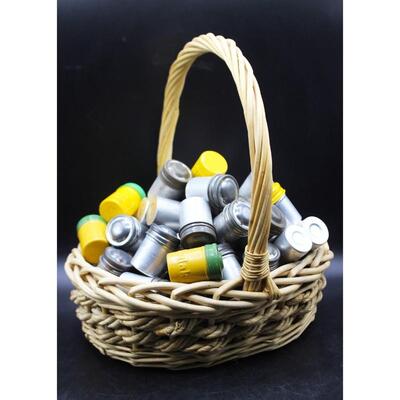 Vintage Lot of Kodak 35mm Metal Film Canisters