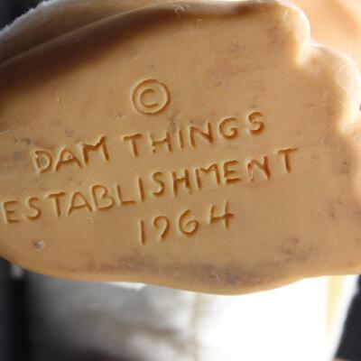 Vintage 1964 Dam Things Establishment Blue Eyes Sailor Outfit 12" Troll Doll