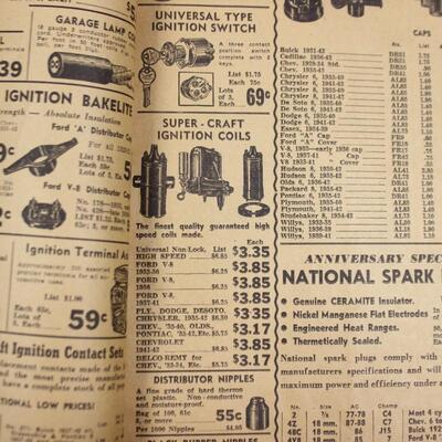 Antique Pep Boys Craftsman Sears Mechanic Magazine, Manual, Shopping Catalog & More