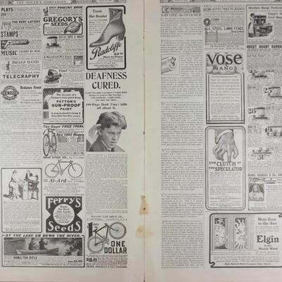 Pair of Antique Magazines The Youth's Companion New England Edition