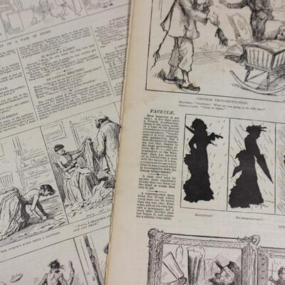 Antique 19th Century Scientific American, Harper's Bazar, Frank Leslie's Illustrated & More