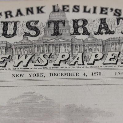 Antique 19th Century Scientific American, Harper's Bazar, Frank Leslie's Illustrated & More