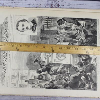 Antique 19th Century Scientific American, Harper's Bazar, Frank Leslie's Illustrated & More