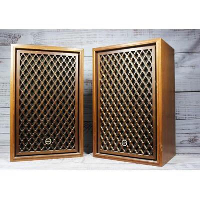 Pair of Vintage Sansui Sp-30 2 Way Speaker System Bookshelf Speakers Lot #2