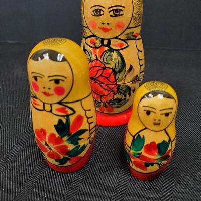 2 Sets of Russian Babushkas