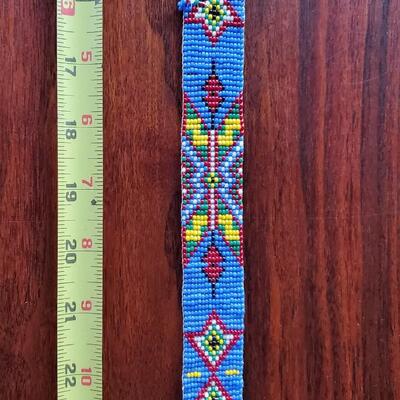 Native American Bead Hatband
