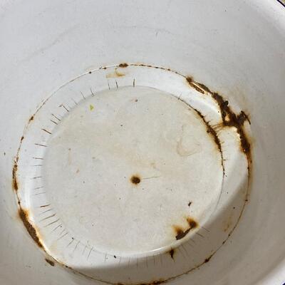 Vintage Metal Washstand With Porcelain Wash Bowls ~*See Details