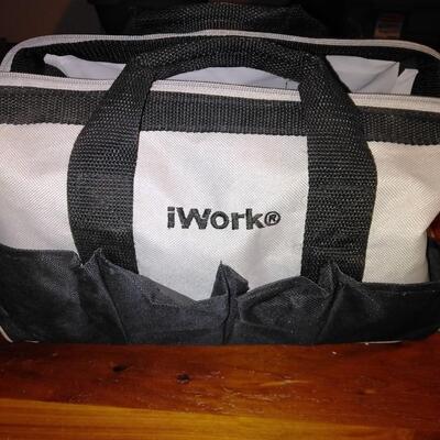 LOT 108 I WORK TOOLS WITH TOOL BAG