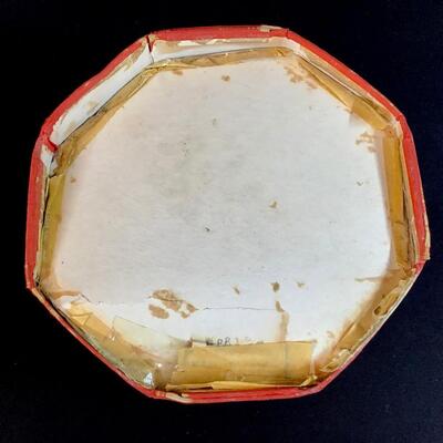 Antique Chinese Mythology Folding Silk Paneled Bin