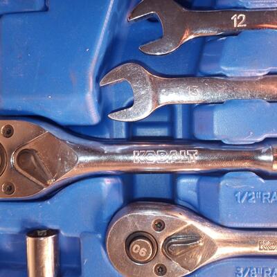 Kobalt socket and wrench set