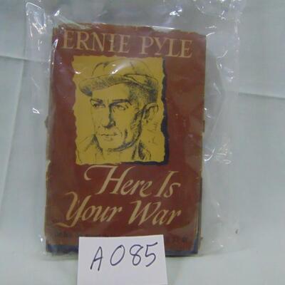 Item A085 Ernie Pyle Book